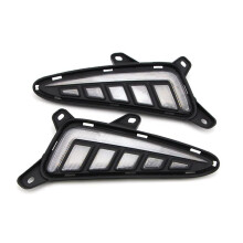 LED DRL Driving Fog Lamp for  C-HR CHR 2016-2021 Front Daytime Running Light W/Dynamic Sequential Turn Signal