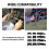 22PCS Disc Brake Caliper Press Tool Kit Piston Caliper Compressor Tool Set for Brake Pad Replac Reset with Case Red 8