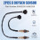 2PCS Oxygen Sensor Lambda for  Cruze Sonic  Daewoo   Corsa Insignia Astra 55562205 55562206 2