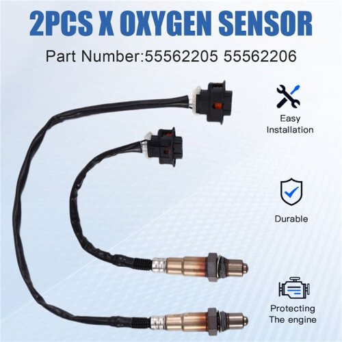 2PCS Oxygen Sensor Lambda for  Cruze Sonic  Daewoo   Corsa Insignia Astra 55562205 55562206 1