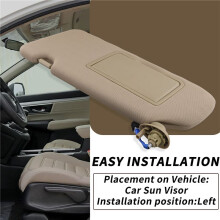 Sun Visor Assy Sun Protection Sun Shielding Visor for CR-V CRV 2017 2018-2022 Beige Left 83280-TLA-A12ZA