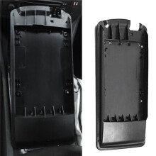 3X Car Center Console Armrest Cover Base Armrest Box Accessories for C5 2011-2015