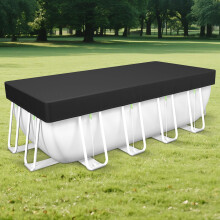 8x16Ft Above Ground Rectangular Pool Cover with Super Windproof Design and Quick Installation Seal