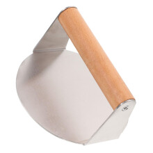 Stainless Steel Burger Press for Grilling, Nonstick Patty Maker Tool for Uniform Meat Patties
