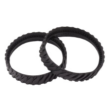 Replacement Tracks for MX8 MX6 Pool Cleaner Heavy Duty Non Slip Wavy Rubber Restores Climbing 2Pcs