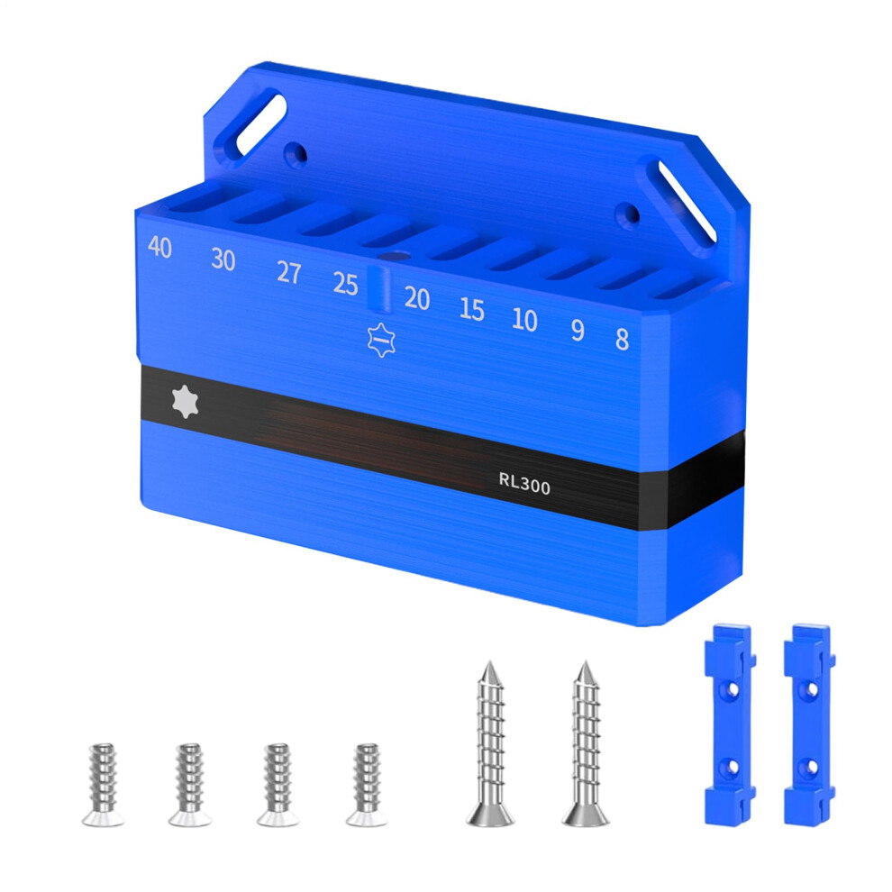 Magnetic Wrench Organizer Rack With Adjustable Hold And Double Layer Capacity For Garage Wall 9169991602288