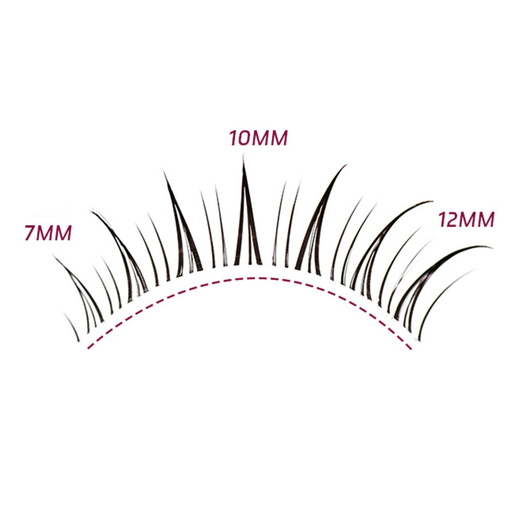 Reach-Tools Natural Lashes For Eye Makeup & Cosplay