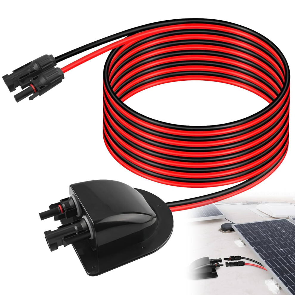 Solar Cable Entry Gland Waterproof Dual Roof Feedthrough For Rv Motorhome Camper Photovoltaic Systems 9174973330103