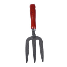 Gardening Hand Tools Set, Small Garden Rake and Fork with Ergonomic Wooden Grip for Bonsai and Tight Spaces