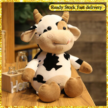 (40cm) Cute Cartoon Cow Plush Toy Gift for Kids