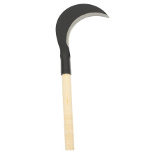 Manganese Steel Garden Scythe Weeding Tool with Durable Blade and Ergonomic Long Handle for Yard Cutting
