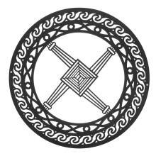 St. Brigid's Kruis Wanddecoratie Nordic Stijl