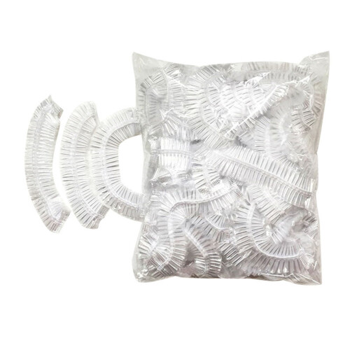 400Pièces Douche Jetables Transparentes Pour Spa Et 1