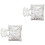 400Pièces Douche Jetables Transparentes Pour Spa Et 3