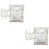 400Pièces Douche Jetables Transparentes Pour Spa Et 6