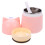 2Pièces Isotherme Rose Pour Soupe Portable 2