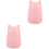 2Pièces Isotherme Rose Pour Soupe Portable 4