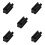 5Pièces Taille-Crayon Noir Durable Pour Yeux Et Sourcils 1