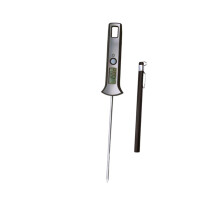 Digital Meat Thermometer with Stainless Steel Probe for Accurate BBQ Cooking and Outdoor Grilling