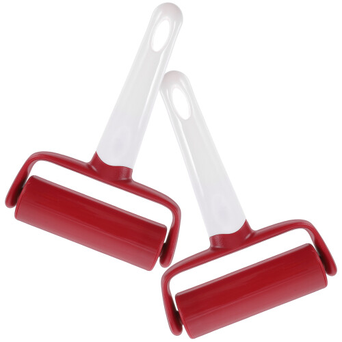 6Pièces Rouleaux Multifonction Rouge Pour Pâte De Cuisson Facile 1
