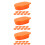 30Pièces Boîte Alimentaire Mini Plastique Décorative Orange 9