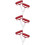 6Pièces Rouleaux Multifonction Rouge Pour Pâte De Cuisson Facile 9