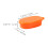 30Pièces Boîte Alimentaire Mini Plastique Décorative Orange 11