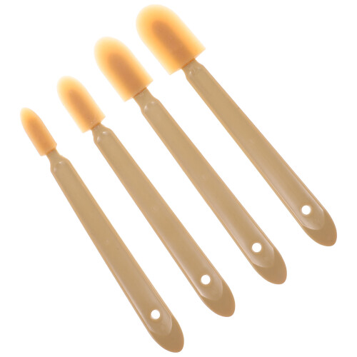16Pcs Caulk Finishing Tools Brown Rubber Caulking Applicator Kit 1