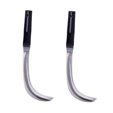 2pcs Reaping Hook Set with Sharp Cutting Blade and Ergonomic Grip for Gardening and Farming