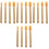16Pcs Caulk Finishing Tools Brown Rubber Caulking Applicator Kit 4