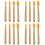 16Pcs Caulk Finishing Tools Brown Rubber Caulking Applicator Kit 6