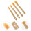 16Pcs Caulk Finishing Tools Brown Rubber Caulking Applicator Kit 11