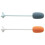 4Pièces Brosse Long Nettoyage Bouteille Bébé Assorti 2