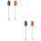 4Pièces Brosse Long Nettoyage Bouteille Bébé Assorti 8