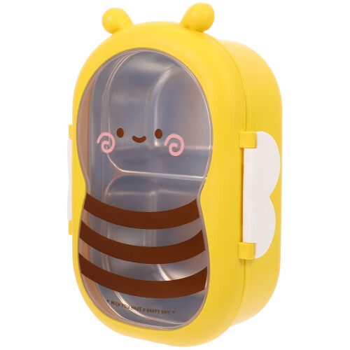 3Pièces Boîte Alimentaire Bee Acier Inoxydable Usage 2