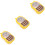 3Pièces Boîte Alimentaire Bee Acier Inoxydable Usage 7