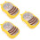 3Pièces Boîte Alimentaire Bee Acier Inoxydable Usage 9