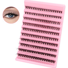 (16mm) 20D-40D Cluster Lashes for Eye-Lifting Effect