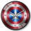 (A, 12In) Pattern America Captain Wall Clock For Room Living 1
