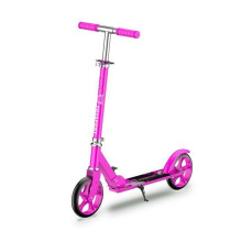Scooter - FOXSPORT - Rose Red - Adjustable height - Load capacity up to 100kg - Foldable
