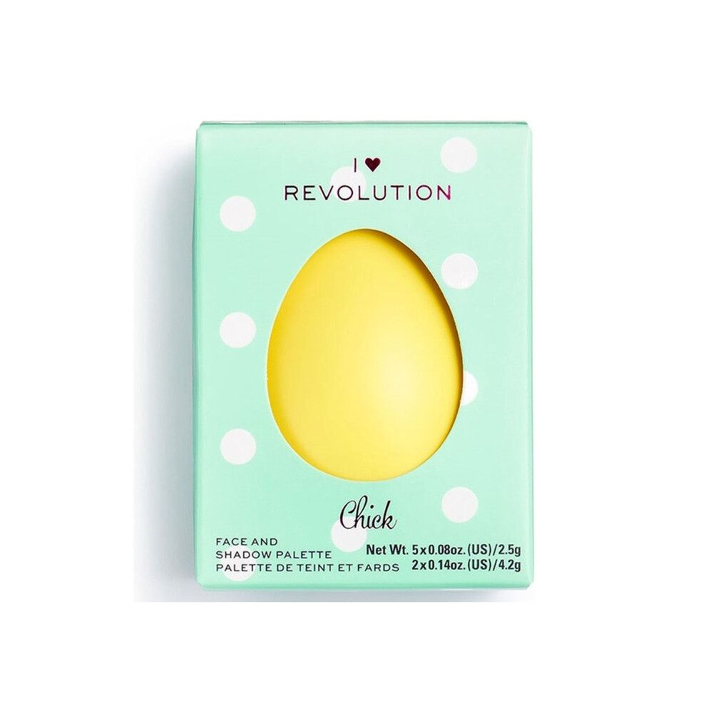 Makeup Revolution - Face and Eyeshadow Palette - Chick -