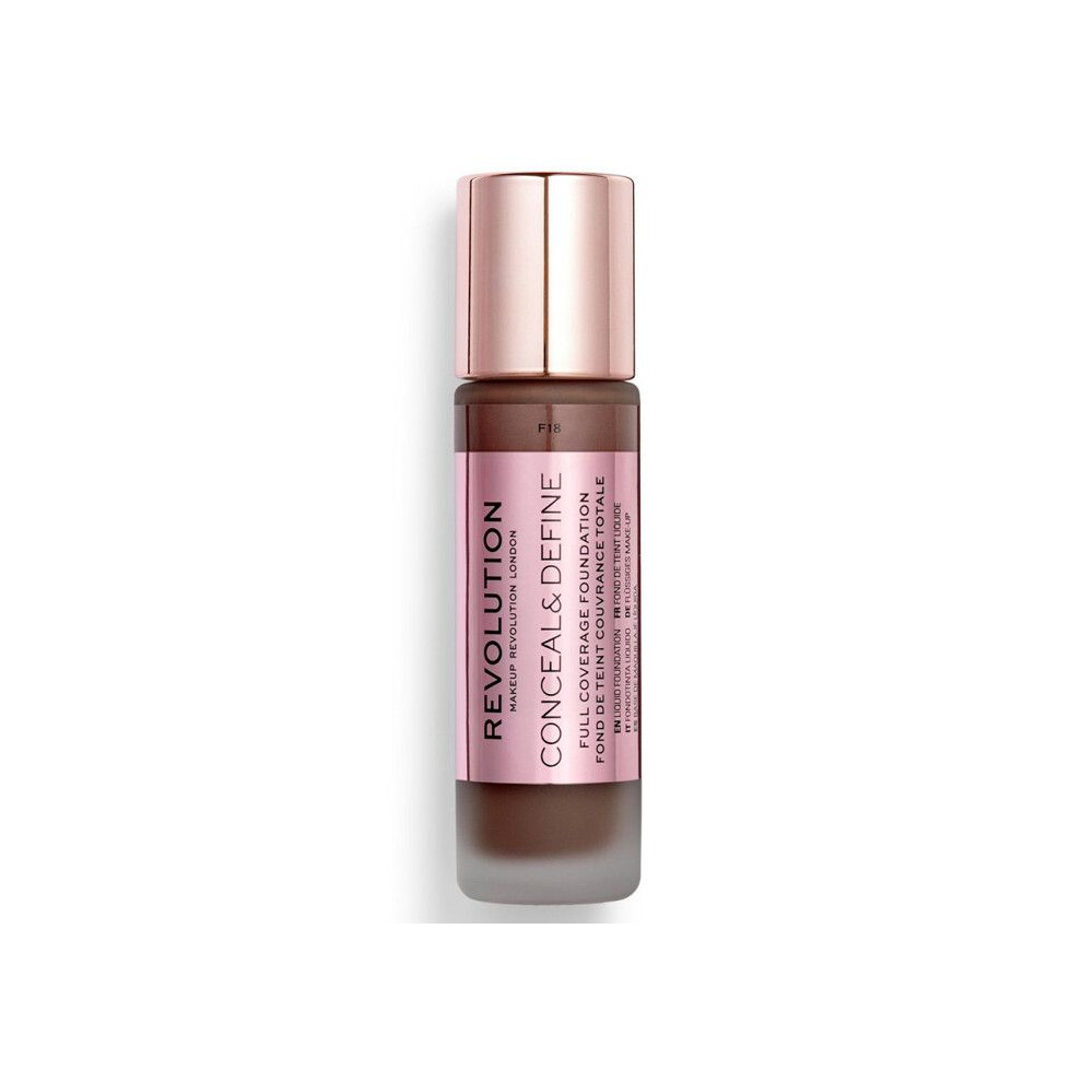Makeup Revolution - Foundation Conceal & Define - F18