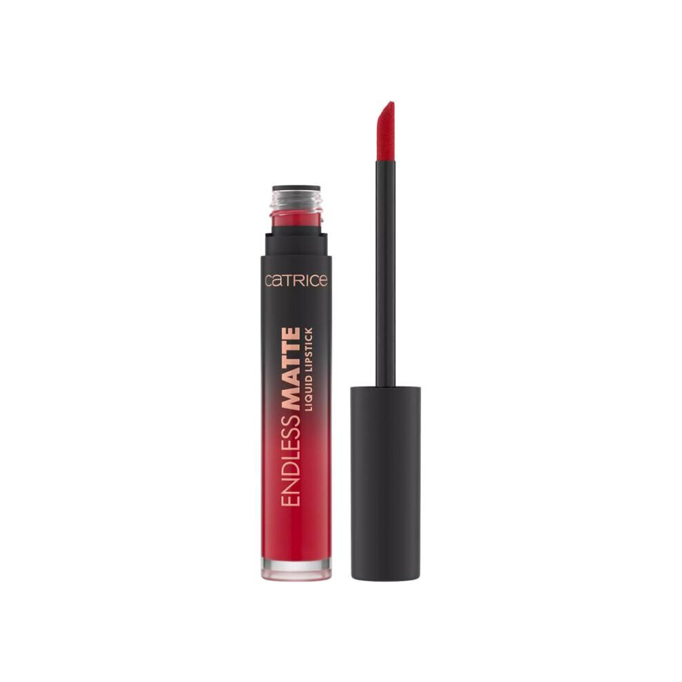 Red Catrice - Endless Matte Liquid Lipstick - 60 Flag