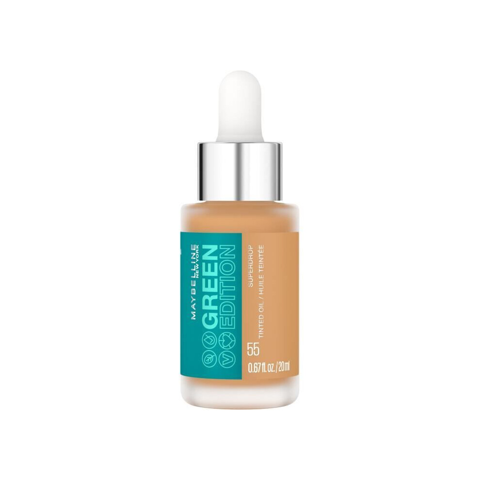 Photos - Other Cosmetics Maybelline Tinted Face Oil -  NEW YORK - Green Edition - 55 