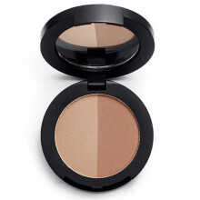 Makeup Revolution - Pó para Sobrancelhas Duo Brow Powder - Castanho Claro