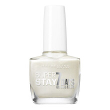 Kynsilakka - MAYBELLINE - Superstay 7 Päivää - N77 Valkoinen Helmiäisväri - 10ml - Intensiivinen Kiilto