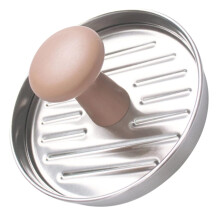 Stainless Steel Burger Press Hamburger Patty Maker with NonStick Coating for Uniform Shape BBQ Cooking