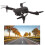 Black Folding Drone with 4K Camera, 1800mAh, 150M Remote 15