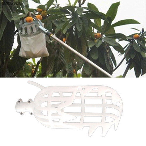 Fruit Picker Tool with Bag, Lightweight Handheld Fruit Picker for Grapefruit, Gentle Grip and Durable PP Design 1
