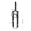 26 Inch Bike Front Fork Black 1